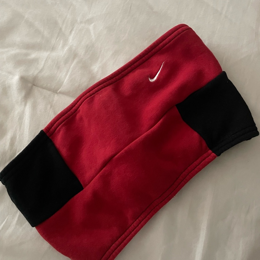 patchwork nike bandeau top